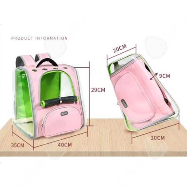 CONFO® Clear Space Capsule Cat Bärväska Säker bärbar ryggsäck för husdjur