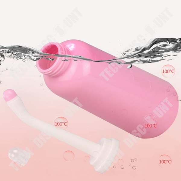 TD® Kvinnlig Perineal Intimdusch Klämbar flaska Handrengöringsmedel Intimdusch Resedusch Bärbar spruta