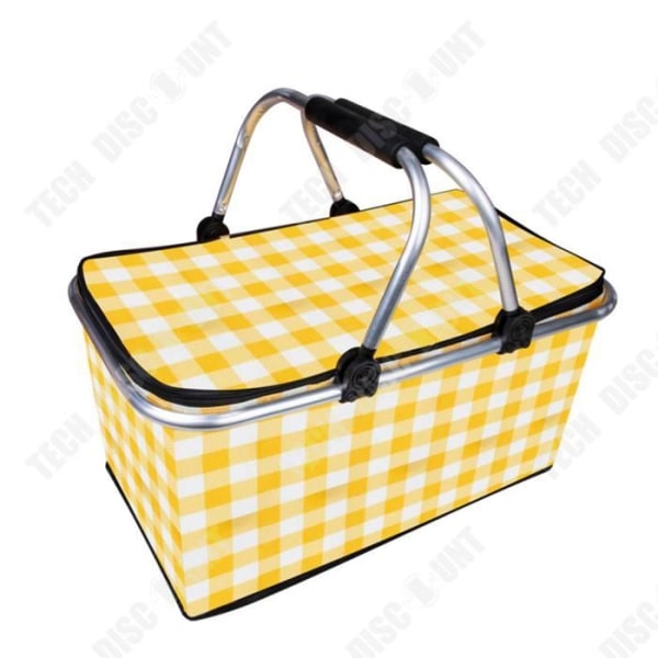 TD® Insulation picknickkorg matlådepåse utomhus portabel grönsakskorg hopfällbar isolering picknickpåse