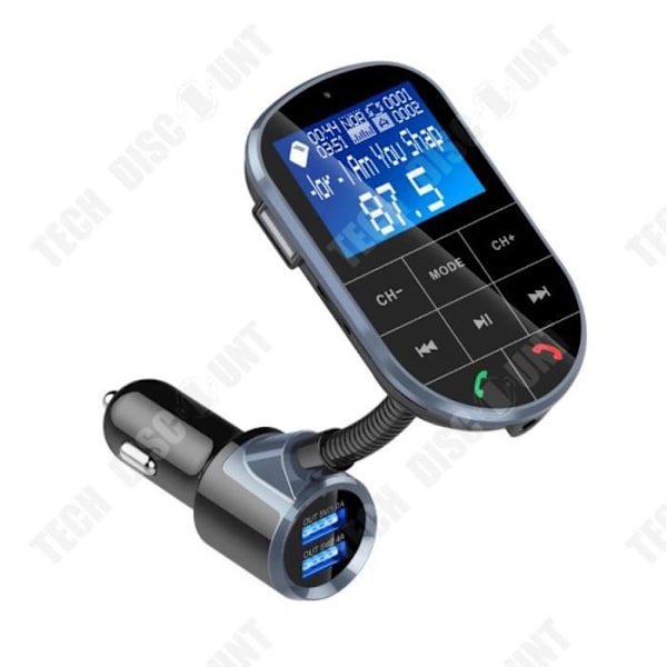 TD® BC37 Bluetooth bil mp3 transcontinental til u-disk kort Bluetooth handsfree telefon stor skærm bil afspiller