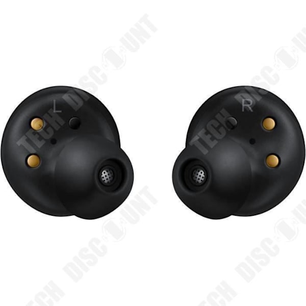 In-ear hörlurar - TD® - Svarta Ear Buds - Bluetooth 5.0 - 11 timmars batteritid - Inbyggd mikrofon Svart