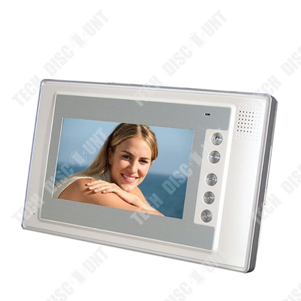 TD® Kablet video intercom klokke 7 tommer Vandtæt telefon Digital HD Infrarød natvision Dørklokke til hjemmet