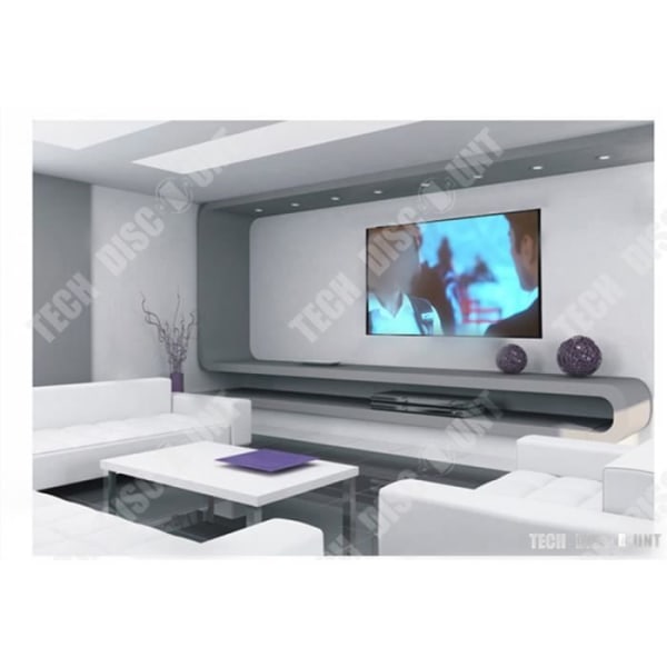TD® Manuell projektorskärm Hemmabio Videoprojektor Filmer Antivikbar hög visuell kvalitet HD Canvas 84 tums lättviktstyg