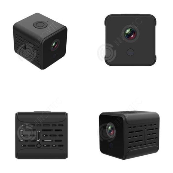 INN® Caméra W17 Kotiturvakamera 1080P Langaton WIFI web-kamera