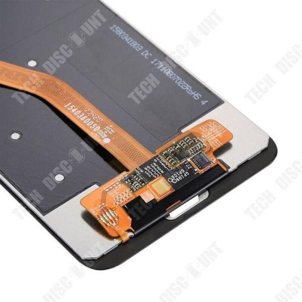 TD® Sopii Honor V10 -matkapuhelimen LCD-kosketusnäytön kokoamisen siniselle LCD-kehykselle.