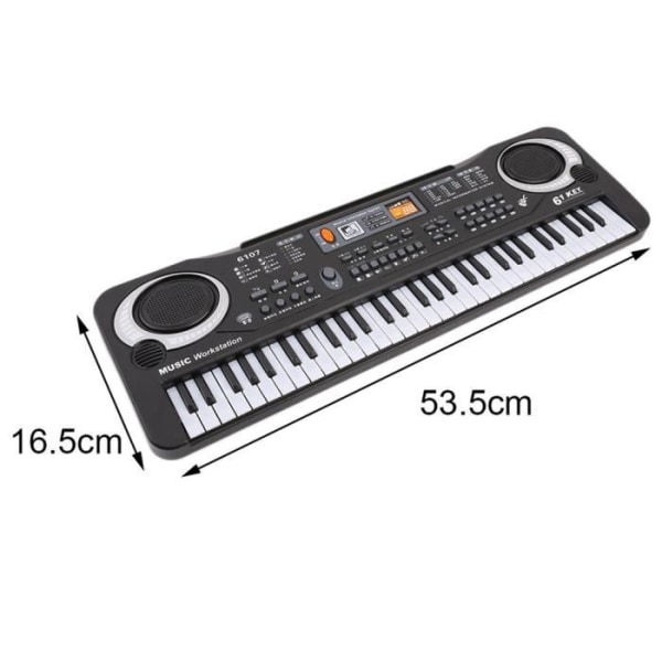 61 digitala nycklar musik elektroniskt tangentbord tangentbord presentkort elpiano ny ankomst
