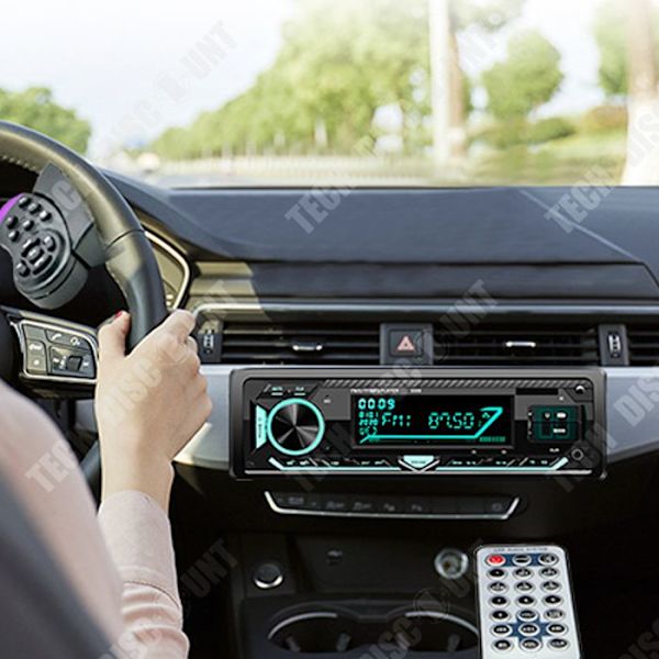 TD® Bluetooth bilradio bil mp3 afspiller bluetooth radio kortlæser dobbelte USB hurtigopladning til bil taxa lastbil