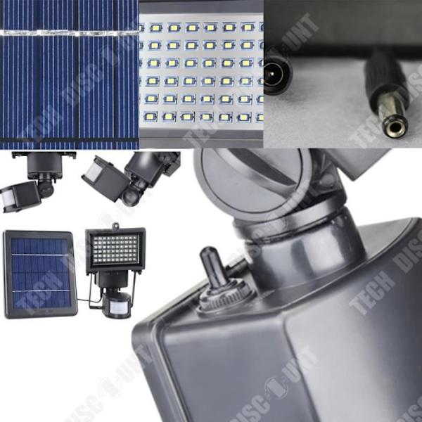 TD® Solar LED-lampa Utomhus Vattentät Automatisk Trädgårdskraft Ljusstark belysning Energi Energisparande Solbelysning