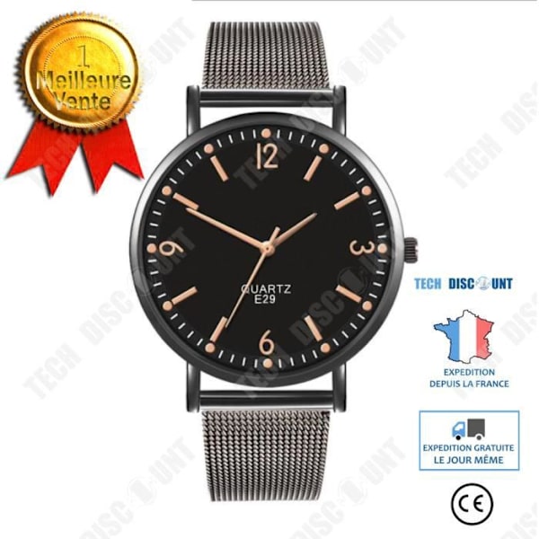 TD® Quartz Urmænds Casual og Business Series Mesh Rem Gaveur 21424610