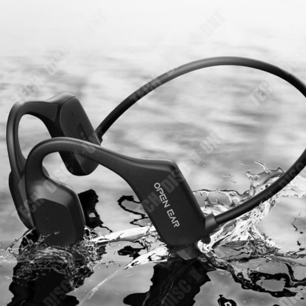 TD® trådlösa Bluetooth-hörlurar icke-i-örat, Bluetooth-brusreducering, True Bone Conduction-hörlurar.