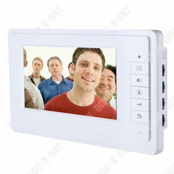 TD® Visual Wired Intercom Dörrklocka 7 tum Vattentät Visual Digital Intercom HD Dörrklocka Infraröd Night Vision Kamera för hemmet