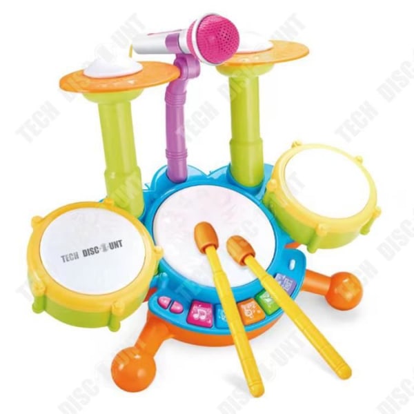 TD® trumleksak för barn nybörjare handtrumma baby baby musikinstrument trumslag leksaker för barn