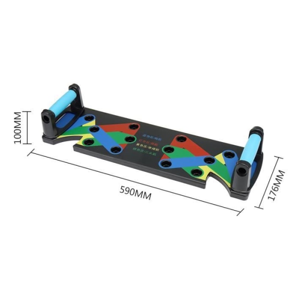 NEUFU Viktmaskin Push Up Bars Stativ Stöd Hemträning