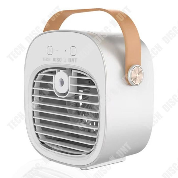 TD® USB Air Cooler Spray Refrigeration Bärbar luftkonditioneringsfläkt Laddning Bärbar skrivbordsfläkt