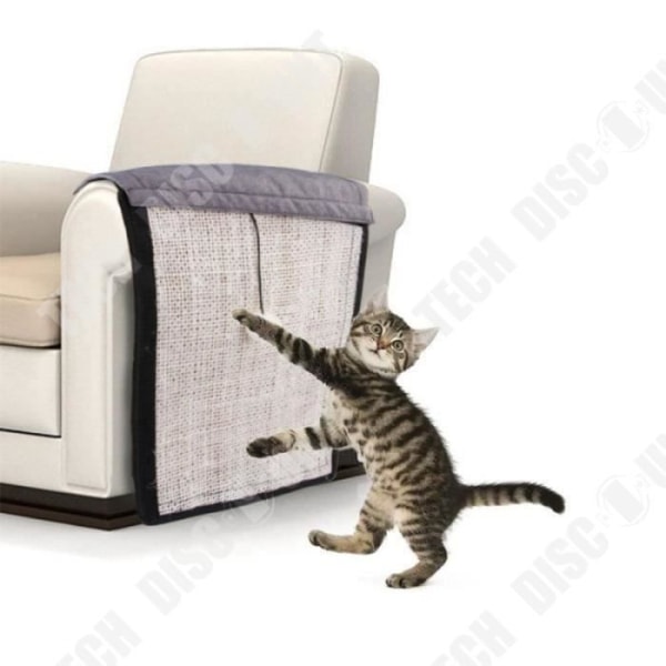 TD® Sisal skrapstolpe för katter Skyddsmatta för soffa, kattskrapa 117×29 cm Robust material Lätt att rengöra Skydd