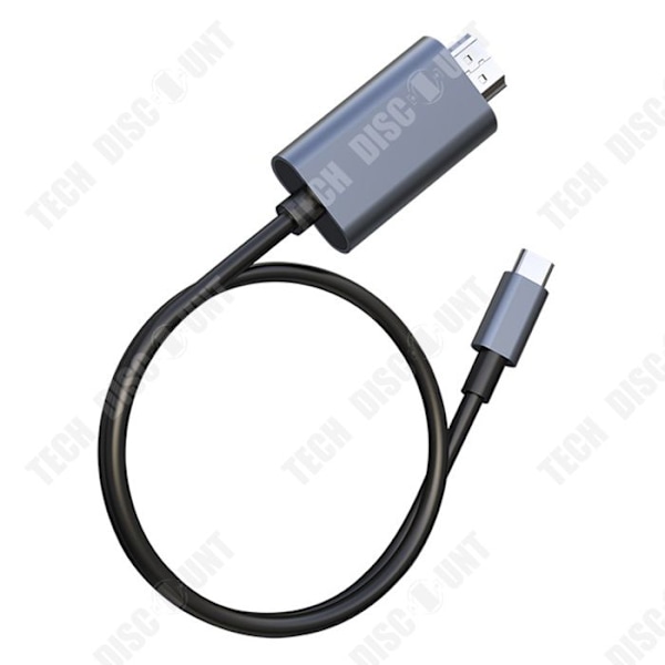 TD Kaapeli 2M HD 4K 60Hz kaapeli mobiililaitteille ja tietokoneille PVC-kaapeli usb c:stä usb c:hen TypeC-kaapeli