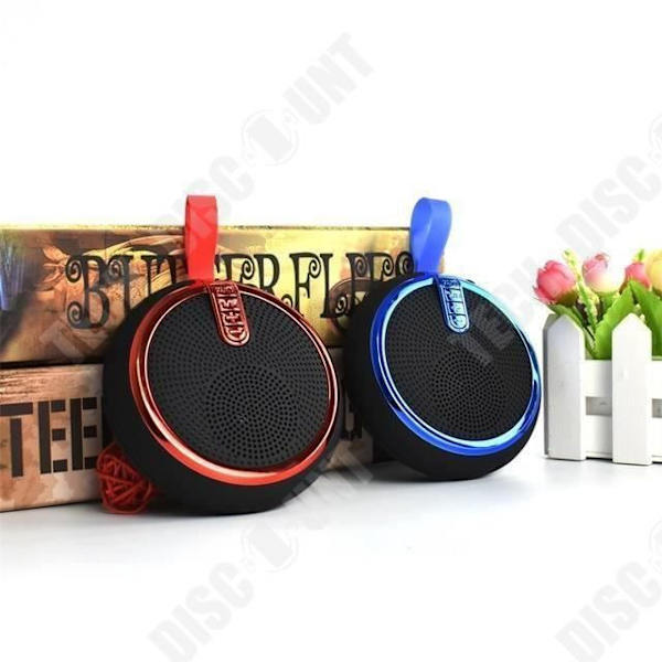 TD® Bluetooth-kaiutin Mini Bluetooth-älykaiutin Langaton Bluetooth-kaiutin Erittäin kätevä Sininen