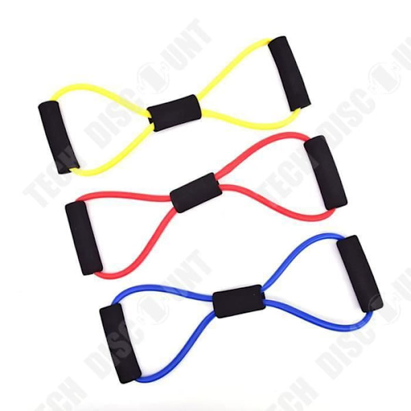 TD® Fitness Tillbehör - Styrketräning, Yoga motståndsband Elastiskt band Sport Träningsutdragare Expander - Typ R