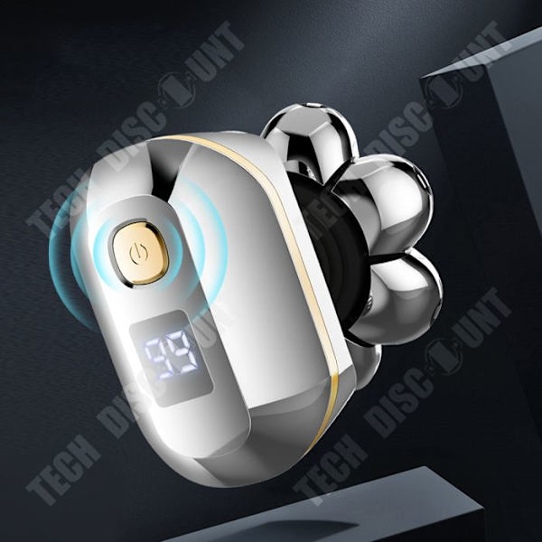 TD® Vandtæt elektrisk barbermaskine 8D multifunktionel elektrisk barbermaskine kosmetisk barbering næsehårsklippe sæt
