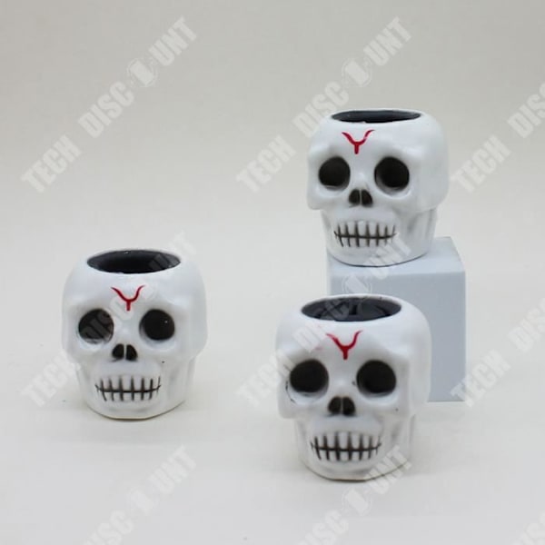 TD® 3 kappaletta Lelut pelottava kallo Luukko Lepakko Simulaatio Luova 6cm*6cm*5.7cm Pelottava Halloween koriste