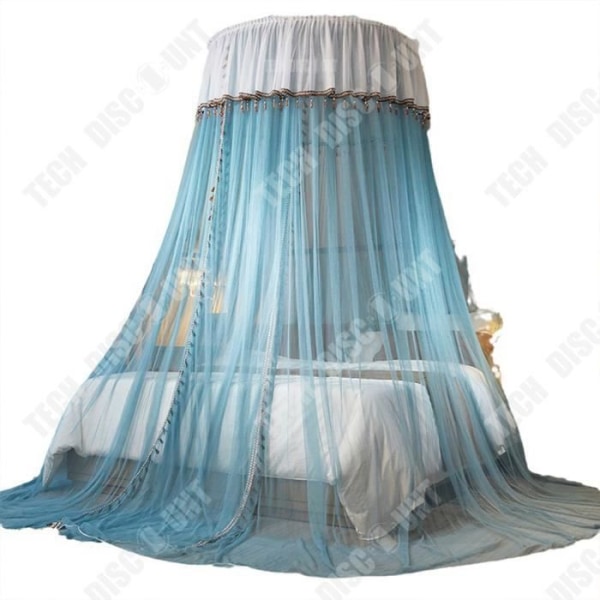 TD® Tak romantisk princess dome myggnät säng kortrock myggnät utan installation hushållsupphöjd landning