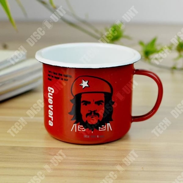 TD® Mukia Guevara punaisella kuviolla kahvia varten, vallankumous, kustomoitu luova suunnitelma, taistelumuki, kahvi, aikuisille, toimistokäyttöön.