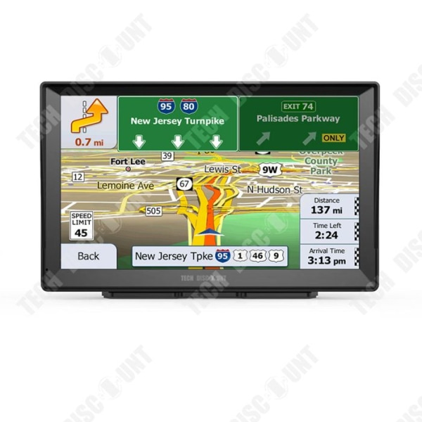 TD® Bluetooth bilnavigator 9 tommer kapacitiv bluetooth praktisk gps navigator hd stemme-navigation touchscreen navigator