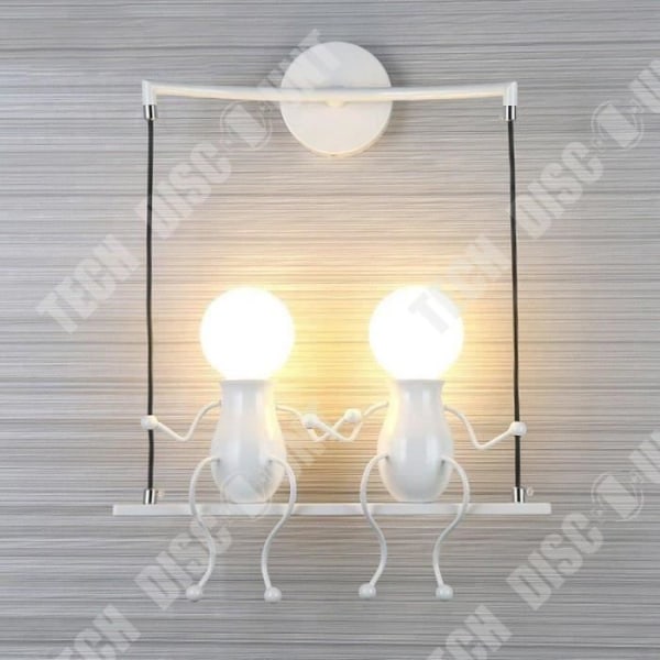 TD® Modern Vägglampa Mode Vägglampa Kreativ Enkelhet Design Lampetter - Vit vägghängande med handgjord dekoration