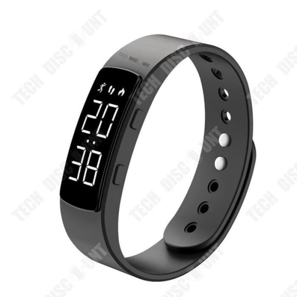 TD® Smart Bracelet Vandtæt op til 30M Sensitiv Sensor Søvnovervågning Justerbar Rem Lang batterilevetid