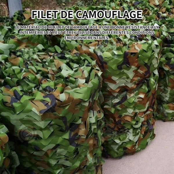 INN Camouflage net 6x4m militært camouflage net forstærket camouflage net forstærket militært camouflage net jungl