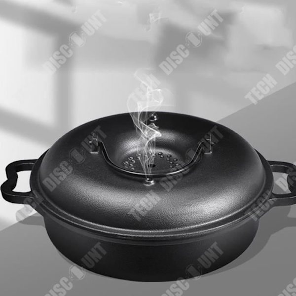 TD® sötpotatisrostare, högkvalitativ gjutjärnspotatis och kastanjerrost för gjutjärnsgrill