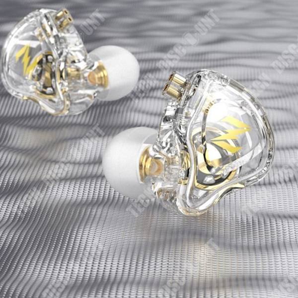 TD® Suspenderet headset med lavt kurs Musik in-ear med mikrofon L-formet stik Diameter 3,5