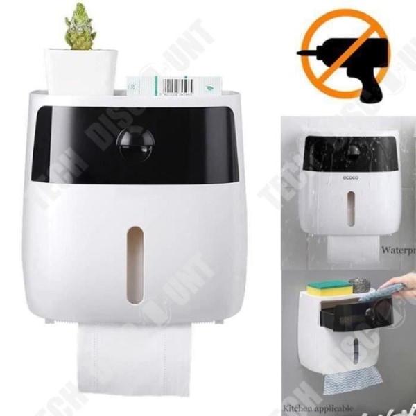 Pappersdispenser - Plastiska toaletter WC/ Vattentät toalettpappershållare / Rullhållare / Pappersstöd WC/ Badaccessoar