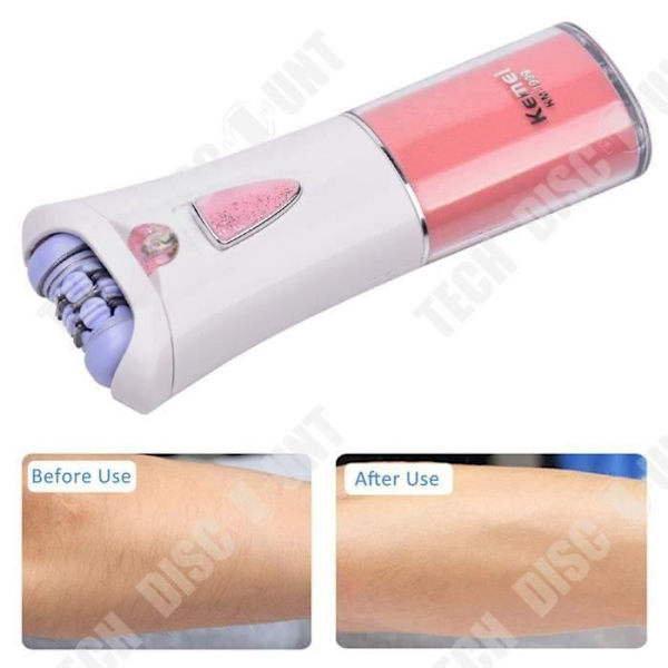 TD® Elektrisk epilator Kodak Mme, Mini epilator KEDA-190 med lys (til fine hår)