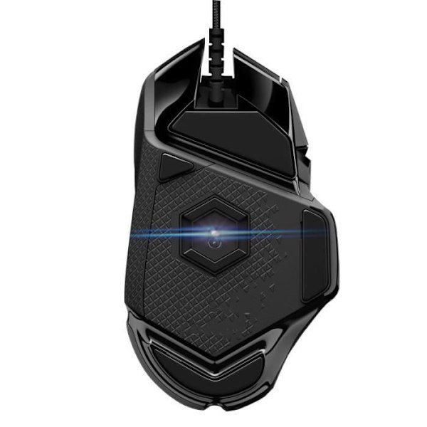 Spelmus - TD® - Kabelansluten - 12 programmerbara knappar - 16 000 DPI - RGB-belysning