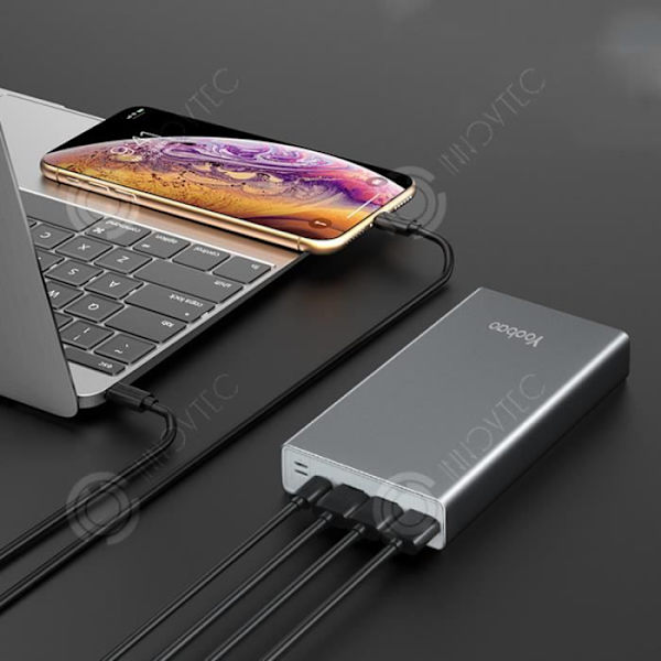 INN® Power bank 20000 mAh 45w snabbladdning PD-blixtladdning stor kapacitet powerbank universum powerbank
