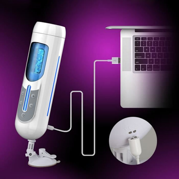 Automatisk elektrisk manlig masturbator massager Ultimate Piston Hands Free Hot