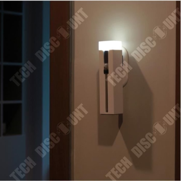 TD® Multifunktionel induktionsvæglampe med sikkerhedslampe til nødkraft til menneskekroppen
