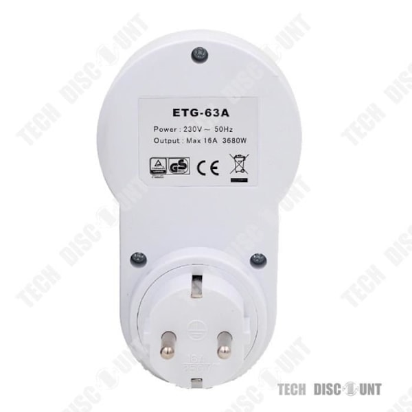 TD® timer digitalt eluttag kök programmerbar mekanisk elektronisk timer trappa nedräkning utomhus