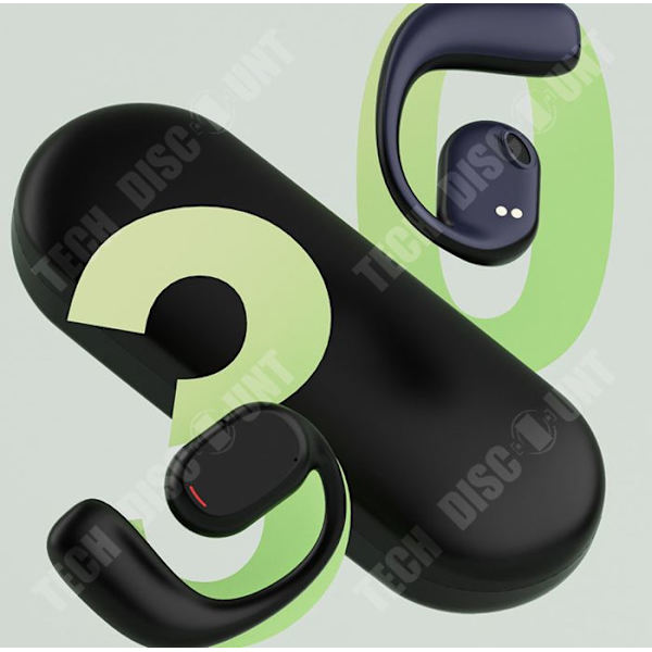 TD® trådlösa Bluetooth Bone Conduction-hörlurar Icke-i-örat sporthörlurar Hög kvalitet