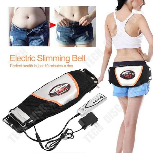Massagebälte - TD® - JB-1003C - Vibration - Uppvärmning - 15 TENS intensitetsnivåer