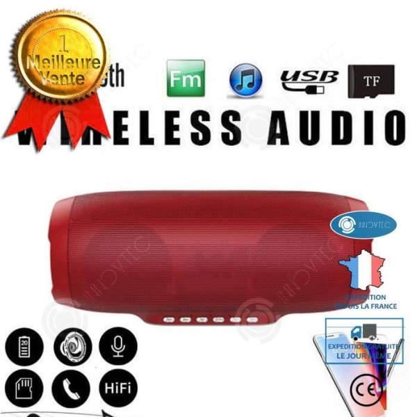 I® Bärbar Bluetooth-högtalare Trådlös minihögtalare Musikspelare Ljudkolumn