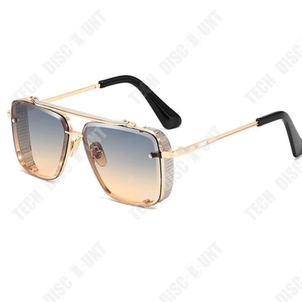 TD® Rimless Solglasögon Square Cut Edge Solglasögon Reseglasögon Golvskydd Solglasögon