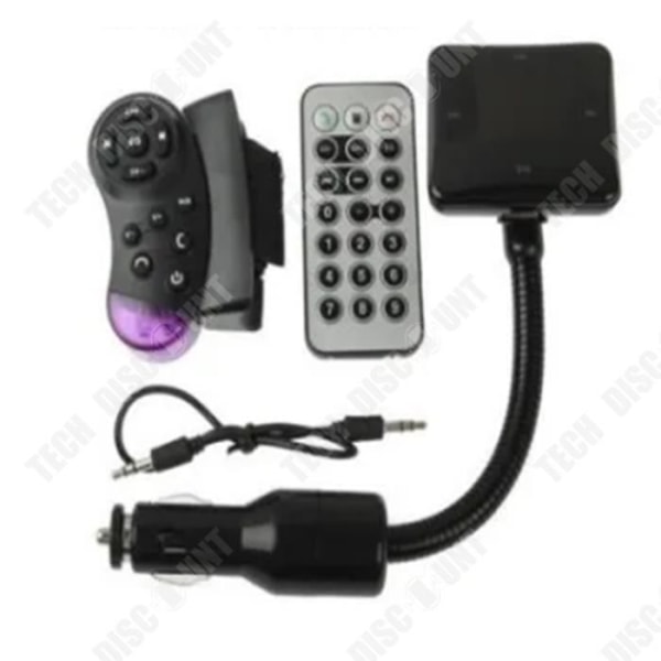 TD® Bluetooth FM-sändare Handsfree Telefon Bil MP3 Röstnavigering Bilspelare Smart snabbladdning