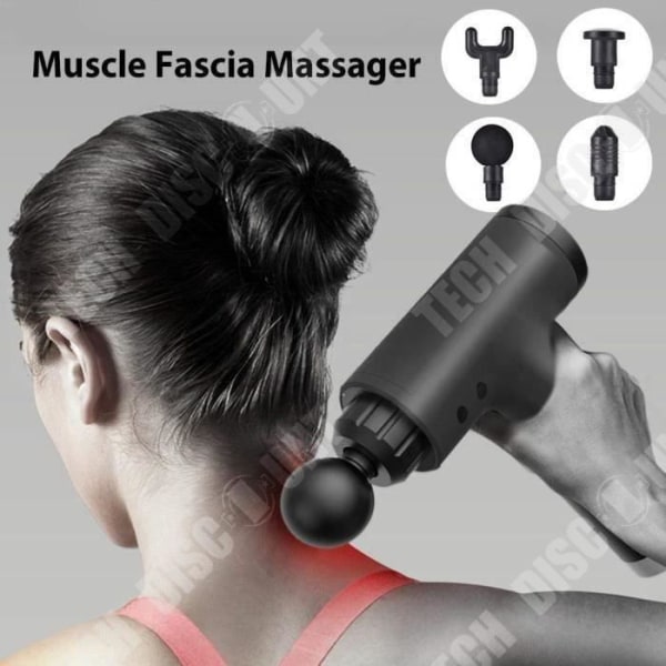 TD® Electric Muscle Relaxer, Fitness Hammer, Deep Vibration Massage for Cervical Spine