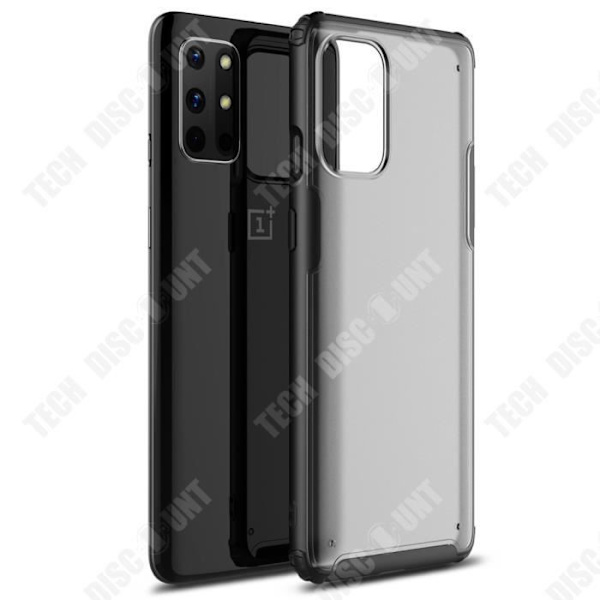 TD® Läpinäkyvä frosted puhelinsuojatakki OnePlus 8T:lle, neljä kulmaa kattava iskunkestävä TPU pehmeä reuna taustasuojus