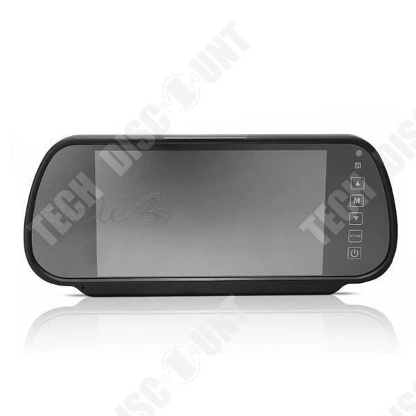 TD® Backkamera 7" LCD TFT-skärm Backspegel Trådlös Backup-kamera för Bil Auto/