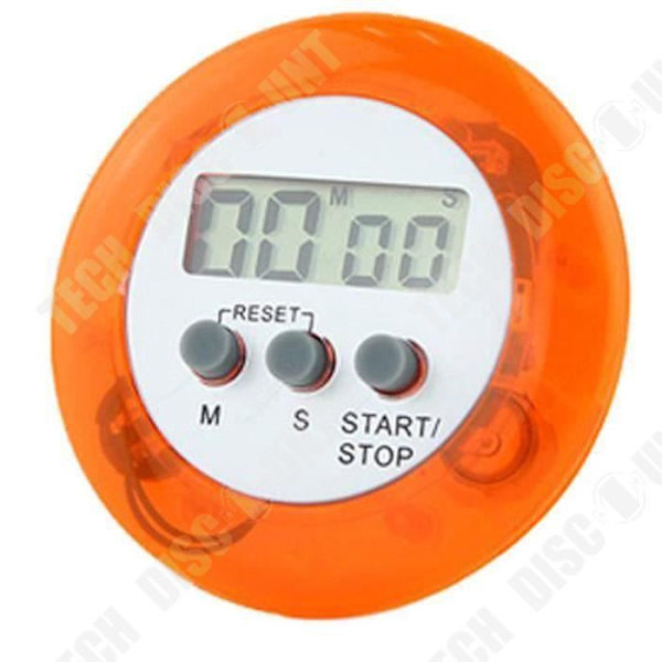 TD® Orange Magnetisk Digital Kökstimer Matlagningstillbehör