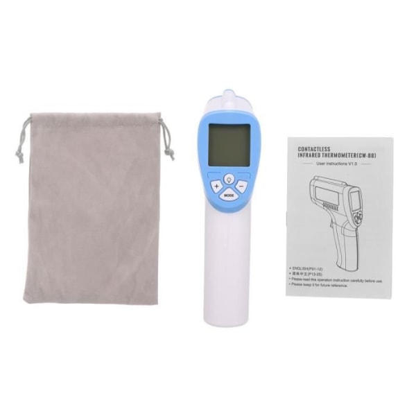 Termometer Spädbarn Termometer för barn - Vuxna - Yta på föremål, beröringsfri digital infraröd panntermometer-12