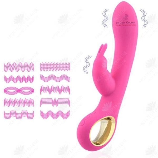 HTBE® Trådlös Vattentät Vibrator Stark Vibration Kvinnlig Vibrator Vattentät Massager Lågt ljud Kvinna Vibrator Rosa